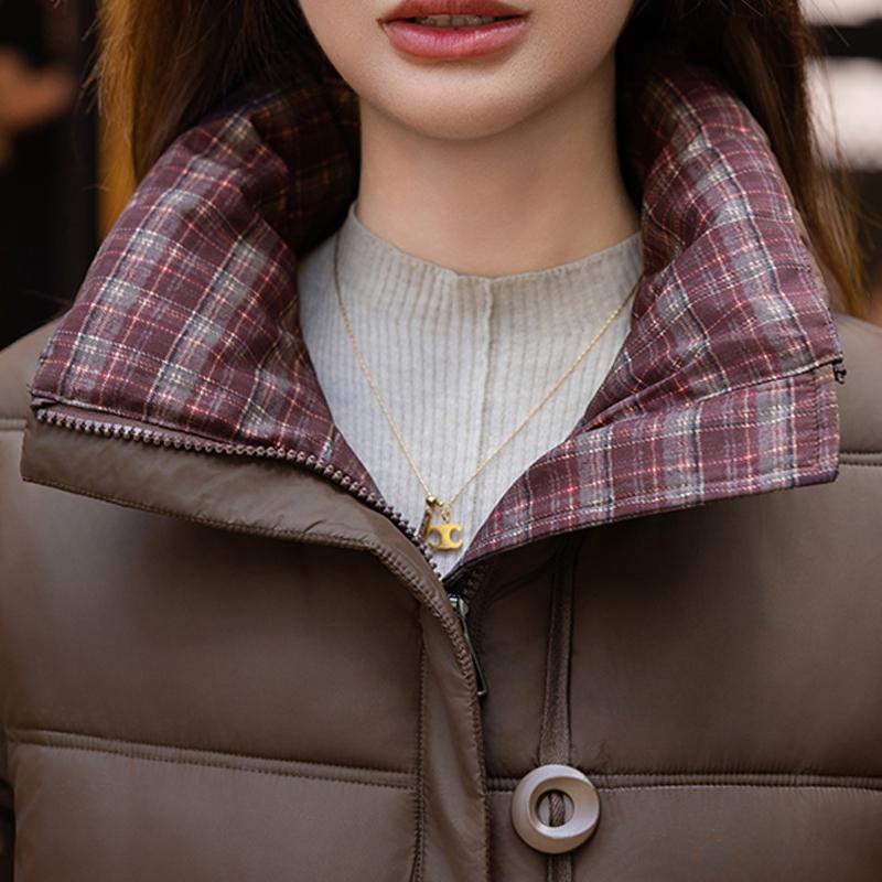 Fashion Woman Winter Coats Plus Size Elegant Loose Thick Warm Short Parkas Female Jacket