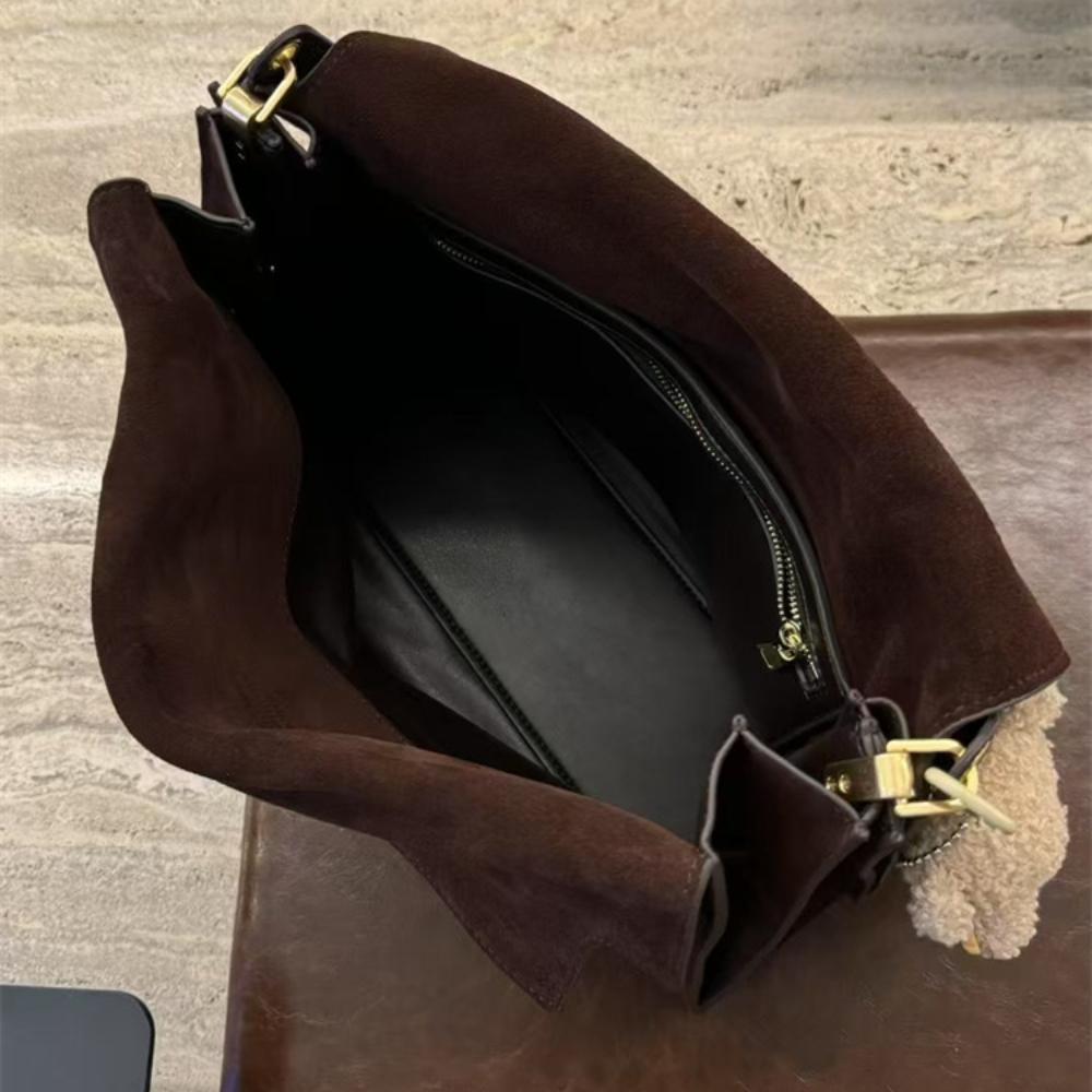 Høykvalitets utenrikshandel semsket damevesker, allsidige trend skinn damevesker, skulder messenger-vesker, store merker, Pingti grenseoverskridende