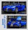 Black Mamba Bugatti H2013 Model: Alloy Sports Car Ornament with Sound & Light for Boys