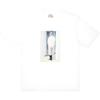 Camiseta de Manga Corta con Estampado Gráfico de American Psycho para Hombre SS23 Primavera/Verano Tops Blancos 4009068