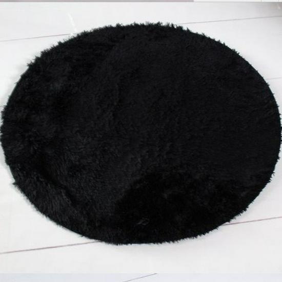 

Круглий килим тай-дай та килимок з довгим ворсом для підвісного крісла Diameter 40cm