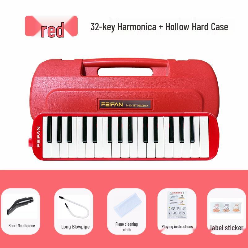 

Feifan 32-Key Harmonica with Mouthpiece and Case, Perfect for Adults and Kids, School Recommended
