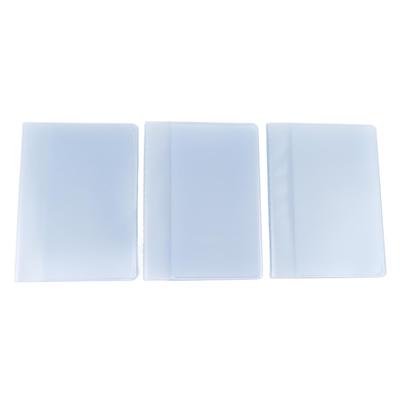 3Pcs Wallet Insert Soft Transparent PVC 10 20 30 Pages Multi Purpose Credit Card Holder for Family