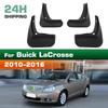 4PCS Car Mud Flaps Splash Guards Mudguards Car Mud Flaps Compatible with Buick LaCrosse 2010 2011 2012 2013 2014 2015 2016