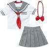 50 Sailor Summer Uniform Set White X Gray
