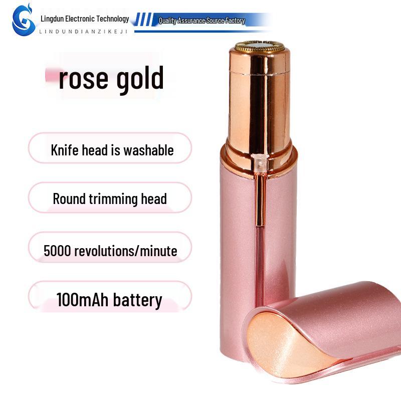 Electric Women's Hair Removal Device: Shaver & Trimmer for Eyebrows, Facial & Lip Hair