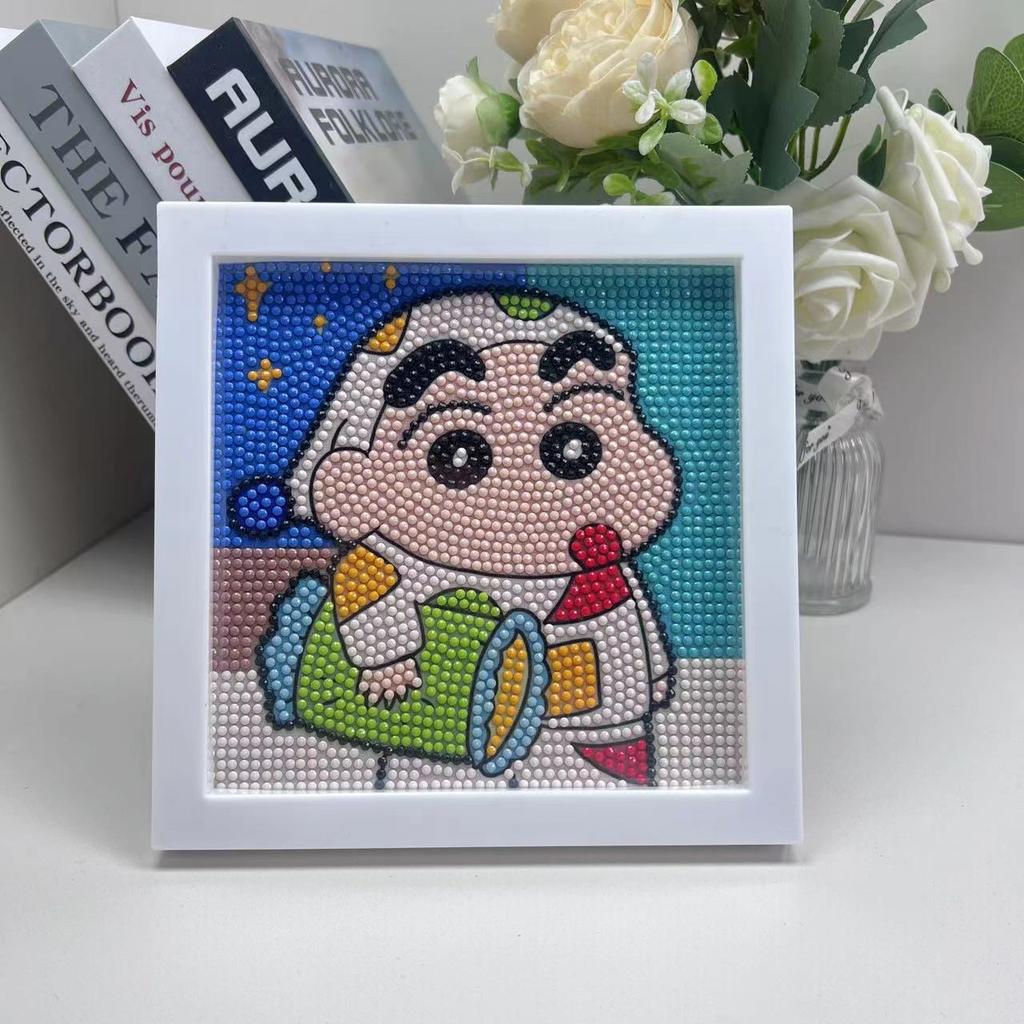 Children'S Diamond Painting Handmade Diy Masonry Painting Cartoon Diamond Sticker Bedroom Living Room Decorative Painting Photo Frame
