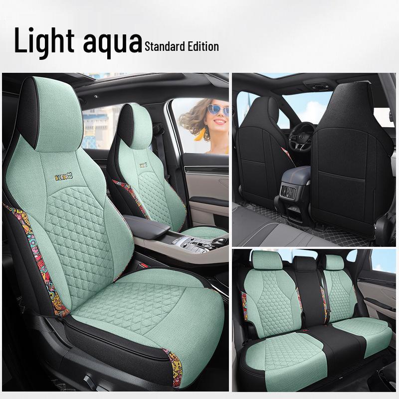 LDJ Sports Seat Cushion for BYD Song PLUS - Fashionable All-Season Cover