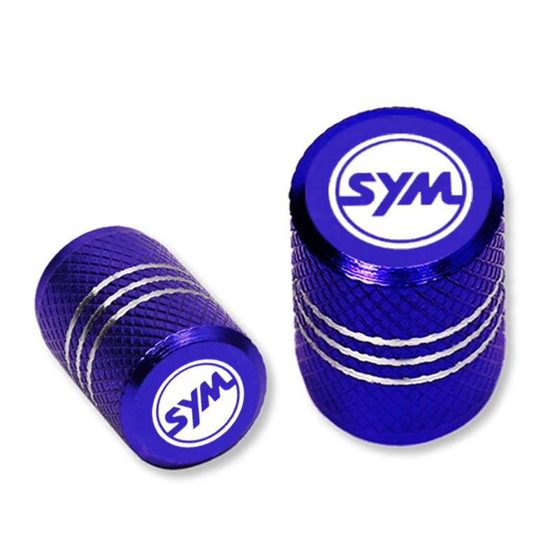 2pcs For SYM Maxsym 400I 600I TL500 TL508 Jetx Jet X 125 150 Fiddle 2 3 4 Wheel Tire Parts Valve Stem Caps Cover Airdust