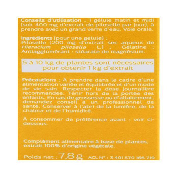 Naturactive Piloselle 30 Gélules