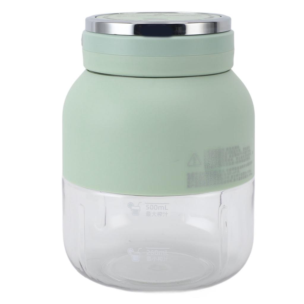 Mixbecher Elektrischer Entsafter Mini Tragbar Automatisch für Outdoor-Sport Doppelte Verwendung Wasserflasche Leicht