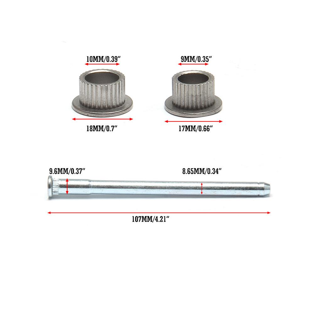 Door Hinge Pin Bushing Repair Kits for 1994-2004 Chevrolet S10 & GMC S15