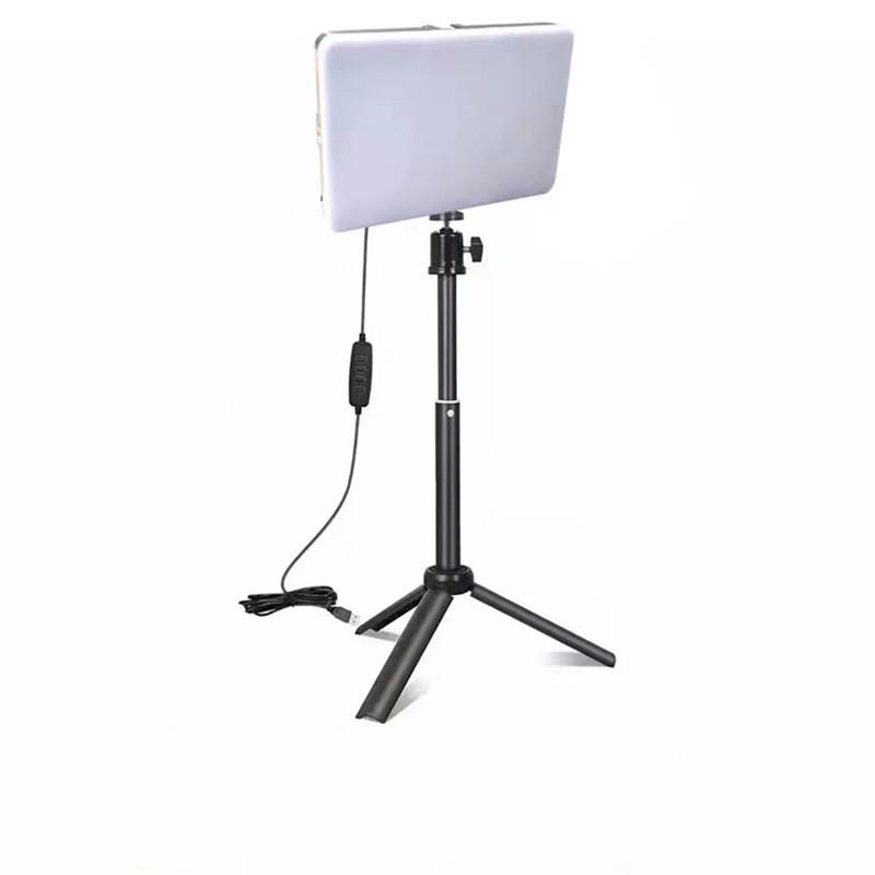 Conjunto de Luzes de Painel Quadrado e Plano com Iluminação de Beleza, Cor e Fundo para Vídeo, Fotografia ao Vivo - Inclui Luzes de 6", 8", 10" e 11"
