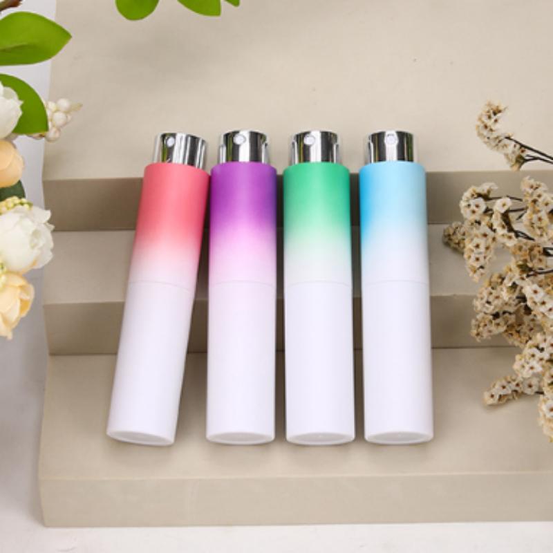 5mL/8ML Taşınabilir Mini Yeniden Doldurulabilir Parfüm Şişesi Sprey Koku Pompası Boş Kozmetik Kapları Atomizer