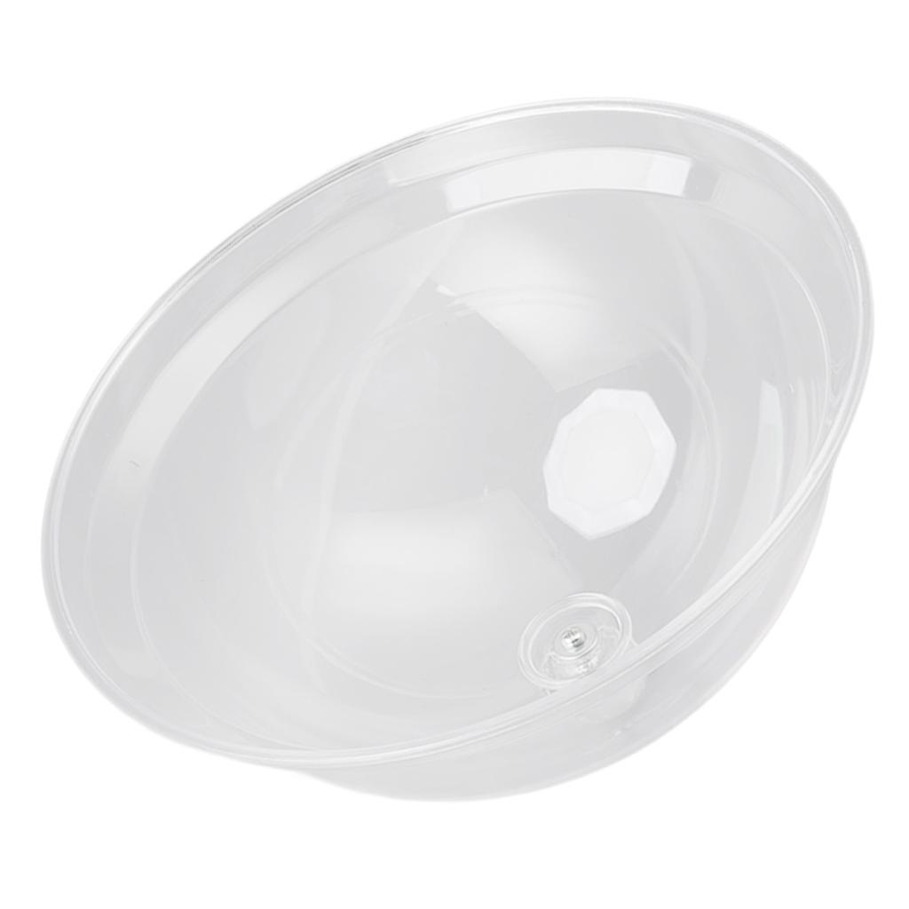 Food Cover Acrylic Transparent Thickened Fall Resistant Dustproof Food Preservation Cover with Handle 21cm