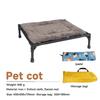 Outdoor Camping Dog Tent,Elevated-Dog Bed with Removable Canopy-Portable Cooling Raised Pet Cot Bed for Dogs and Cats