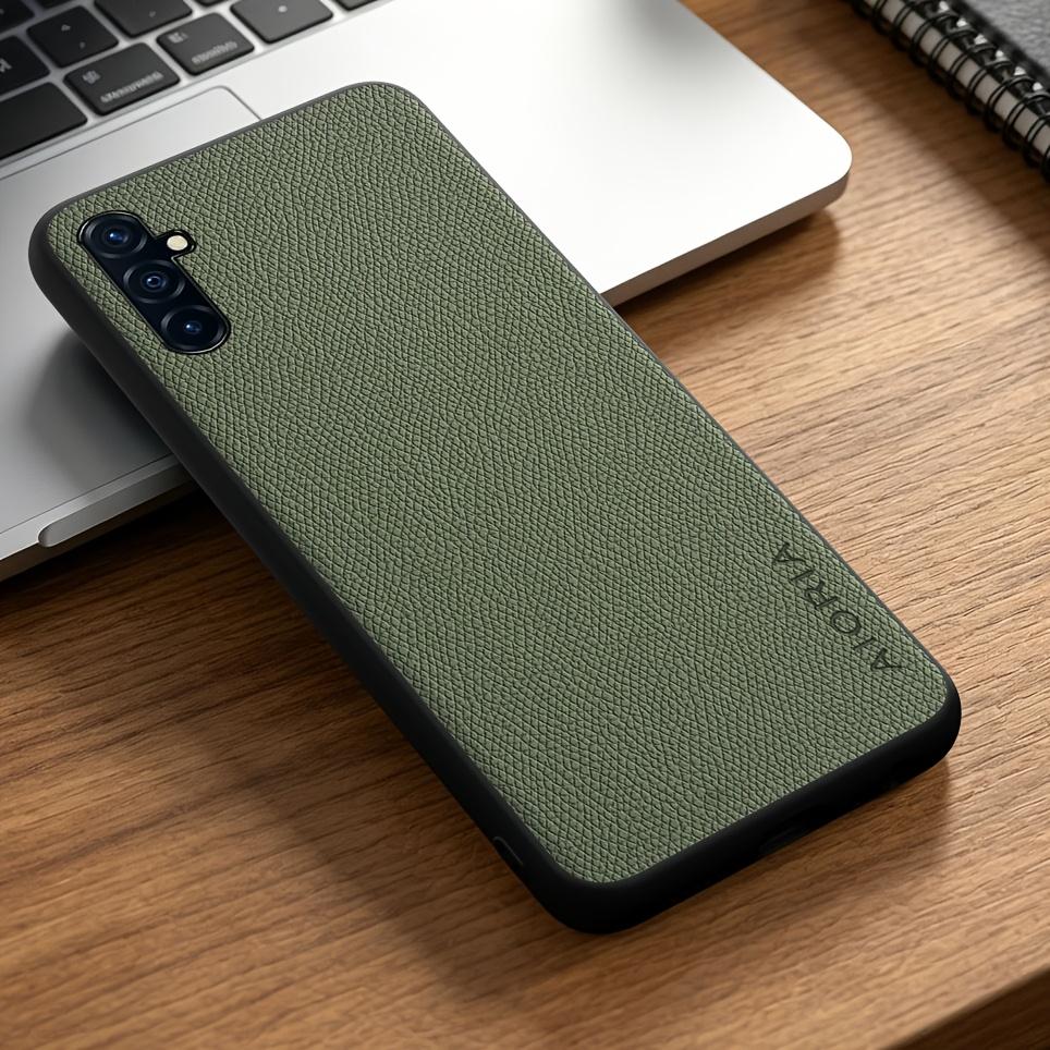 Phone Case: for Samsung for Galaxy A13 A23 A33 A53 A73 Case Solid Color Elegant Synthetic Leather Stylish Phone Case