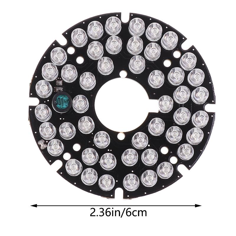 48Pcs-Led 850Nm Illuminator Ir Infrared Board Night Vision Light Lamp For 50 Cctv Surveillance Camera Housing Diameter 60Mm