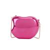 Mini Version Fashion Gold Metal Closure Apple-shaped Clutch Bag Women's Evening Wedding Party Chain Crossbody Bag Shoulder Bag