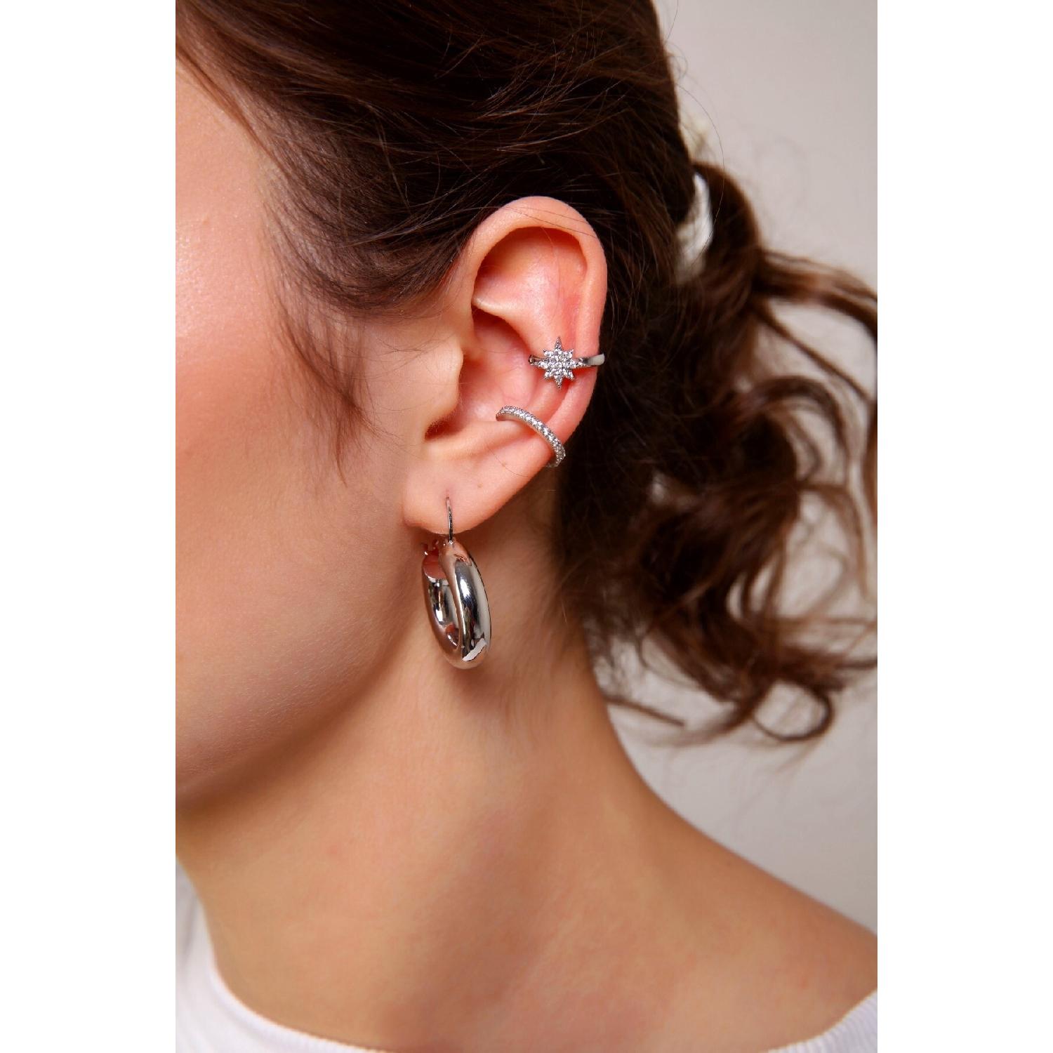 

Набор из 2 наушников серебряного цвета с Северной звездой