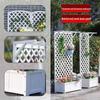 High-End Outdoor Anti-Corrosion Wood Trellis Planter