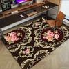 1PC Floral Pattern Extra Large Non Slip Floor Carpet, Office, Family, Bedroom, Studio   Large Area Rug Indoor Rugs, , Vibrant Colors