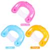 Pool Floaties with Cup Holders and Handles Floating Pool Chair Pool Raft for Adults Swimming Pool Party Summer Water Fun