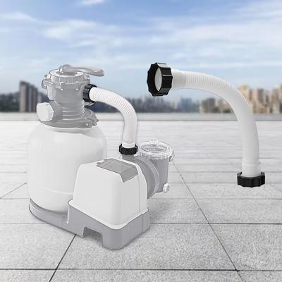 11535 Tuyau de Pompe de Piscine 16 Pouces Tuyaux de Piscine Tuyau d'Interconnexion pour Pompes Filtre Intex Systèmes d'Eau Salée pour Accessoires de Piscine Intex