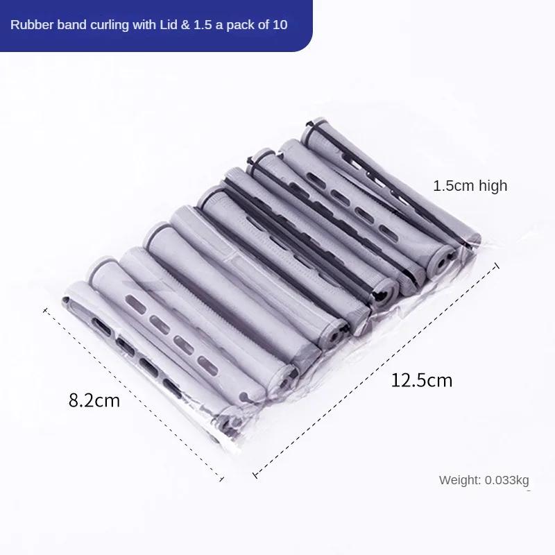 10pcs Hair Cold Roller Heatless Curling Curlers Hair Heatless Curling Rods Magic Hair Curlers Without Heat Wave Curly Perm Rods