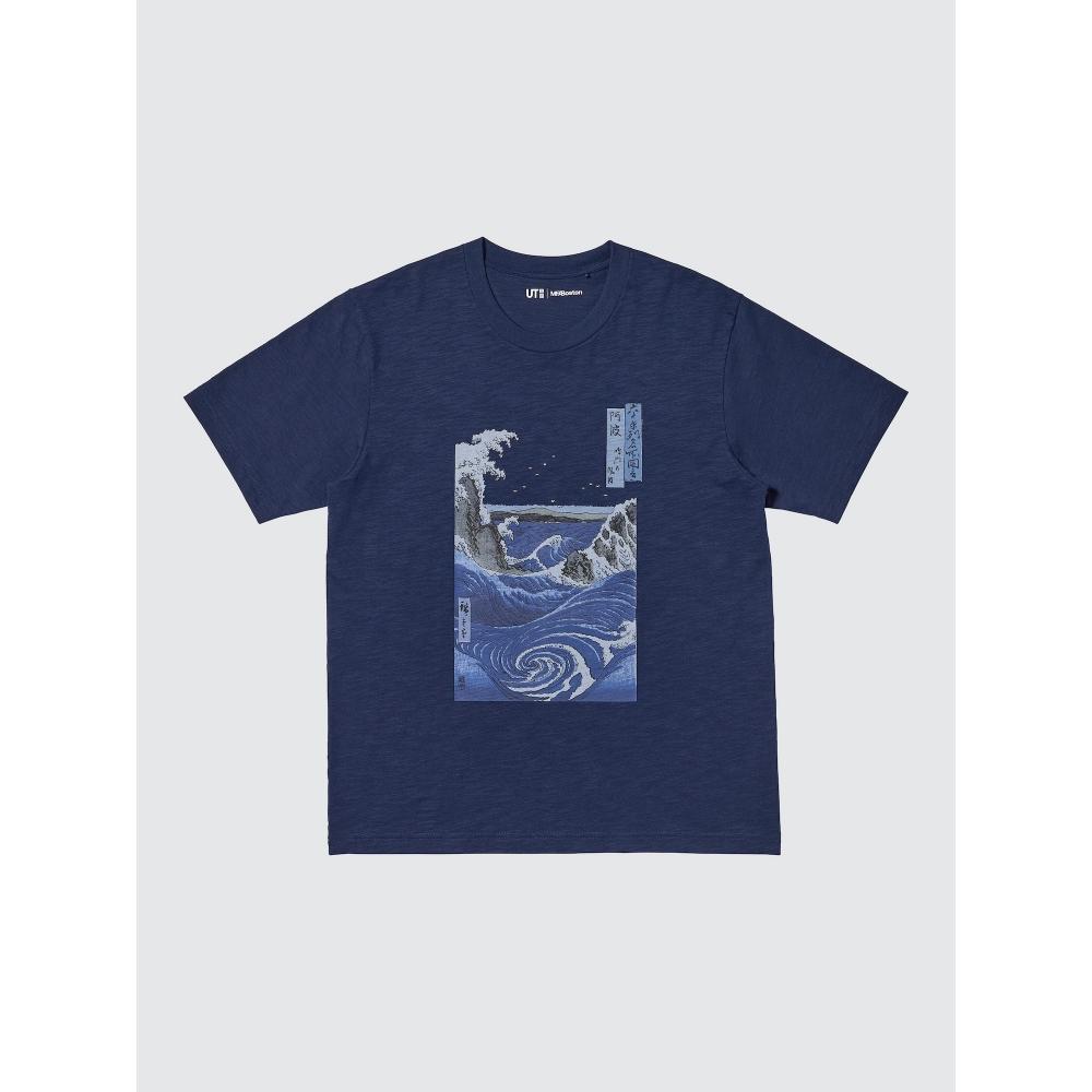 Uniqlo Japan Ukiyo E bluE Ut