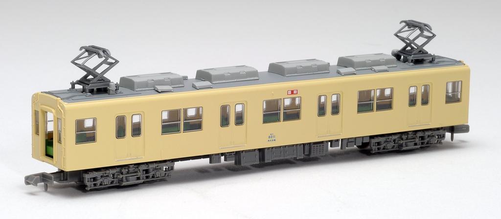 Tomytec GeoColle Railway Collection Tobu Railway 8000 Series 8111 Formation Sage Cream Tobu Museum Dynamic Preservation Formation Set 268581 First