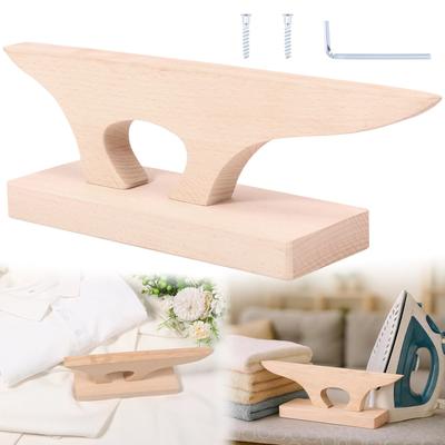 Tailor Point Press Clapper 2 In 1 Beech Wood Tailor Point Presser and Pounding Block for Fabric Seam and Corner