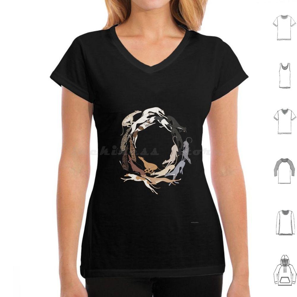 The Greyt Hound Romp T Shirt 6xl Cotton Cool Tee Greyhound Hound Sighthound Galgo Lurcher Whippet Italian Greyhound Dog Brindle