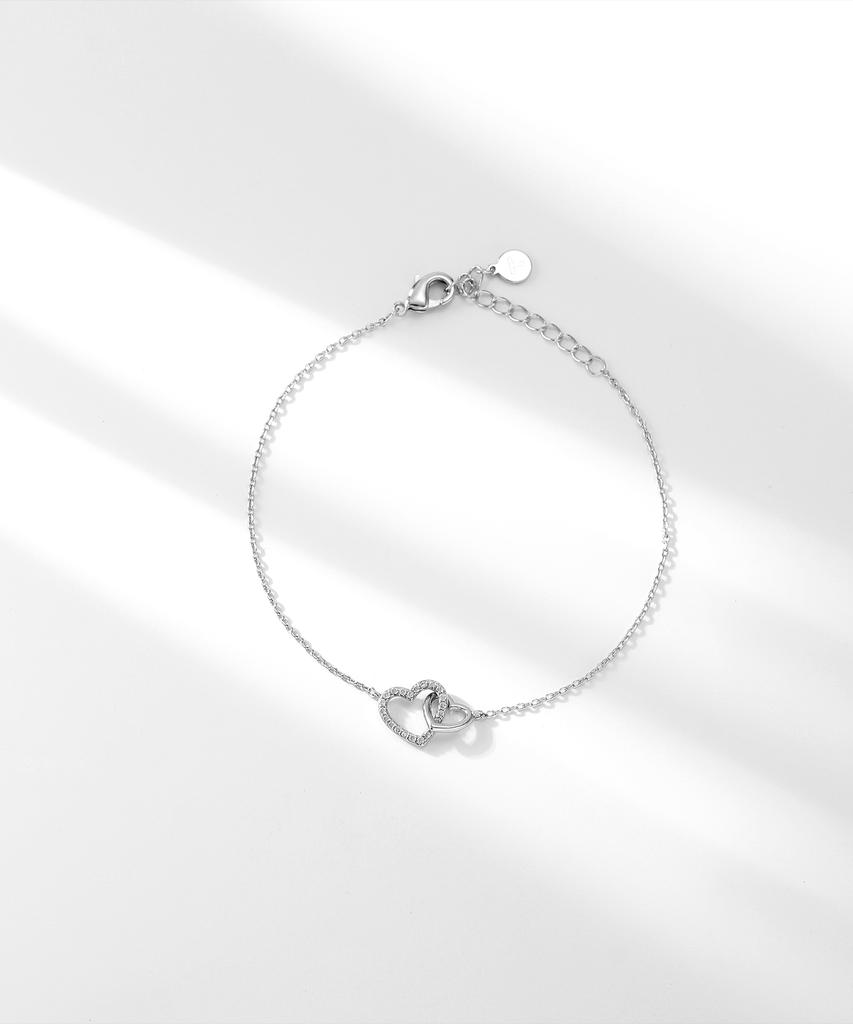 Torso Tjb1009 Heart Link Bracelet
