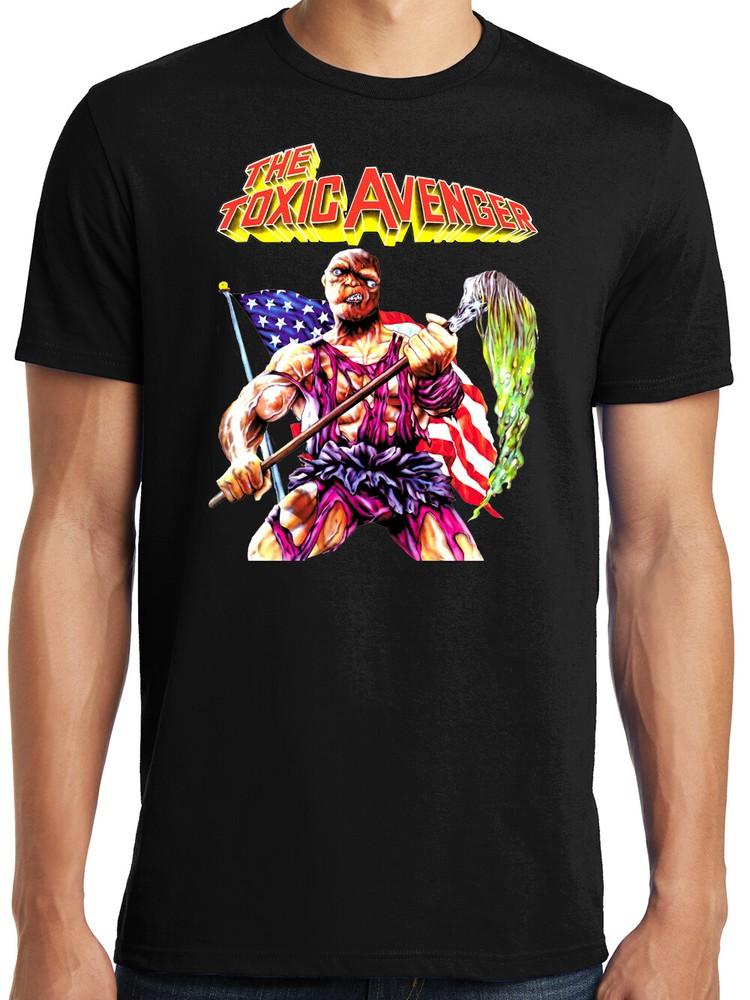 PubliciTeeZ Big and Tall The Toxic Avenger Classic Horror Movie T-Shirt Unisex T-Shirt M