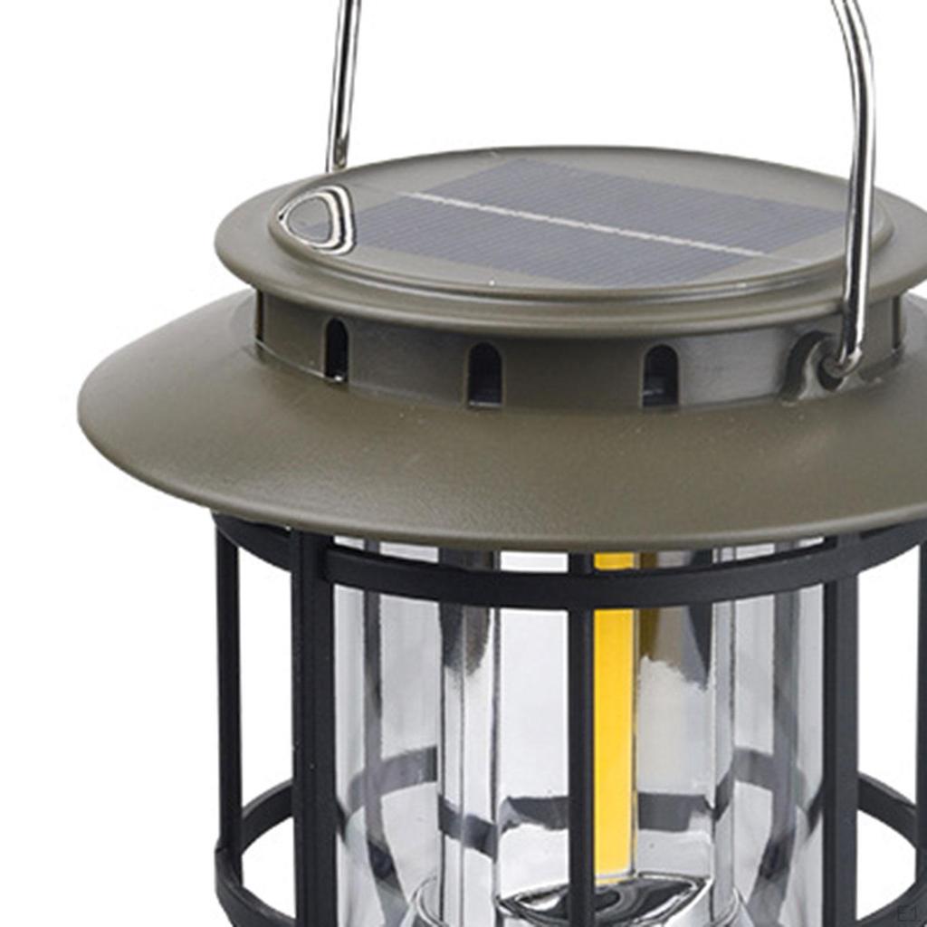Solar Camping Lantern Camp Ambient Light COB for Traveling