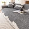 Chenille Sofa Cushion Cover Non-slip All Season Leather 2026