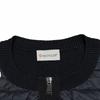 MONCLER Down ize Cardigan Black Men's Size S Model E2093947480098125