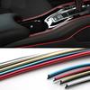 5M/Pcs Universal DIY Car Styling Flexible Interior Decoration Molding Trim Strips Auto Door Edge Sticker Auto Chrome Decor Trim