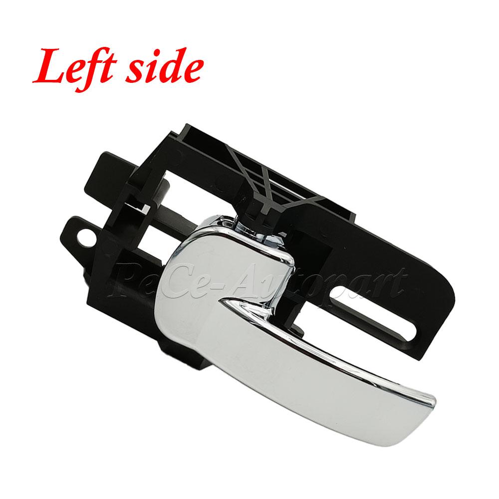 Left Or Right Interior Door Knob Handles 80671JD00E 80670JD00E For NISSAN QASHQAI 2007-2013 80671-JD00E 80670-JD00E