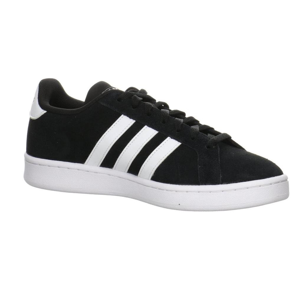 Adidas Grand Court LTO10 Core Black Size cm Sneakers, Black/Footwear White/Core (H04556), 29.5