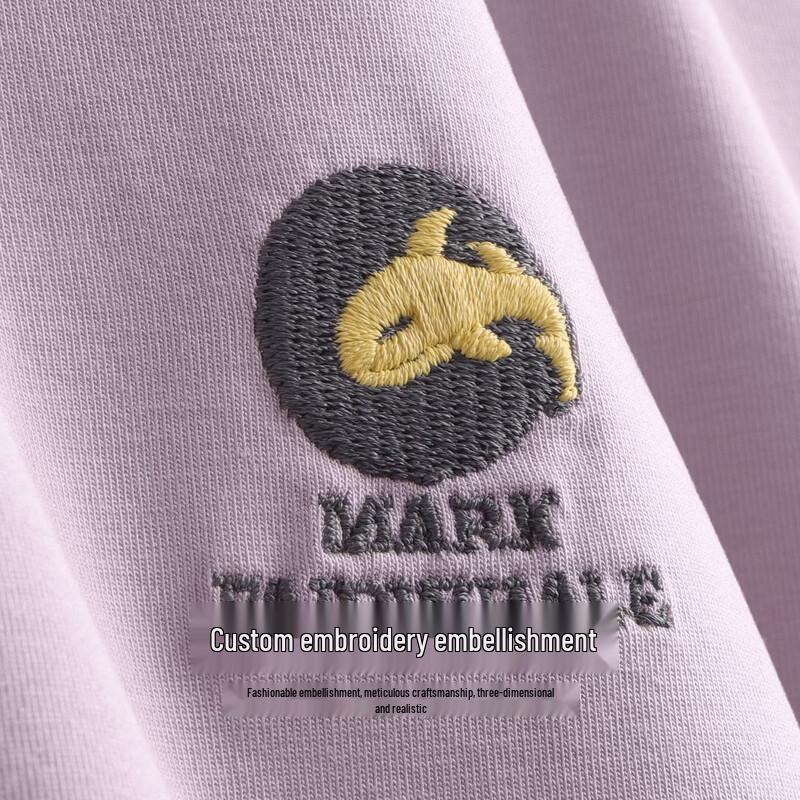 Mark Fairwhale Men's Embroidered Short Sleeve T-Shirt