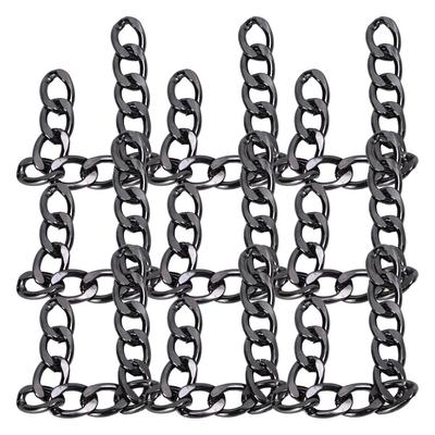 32.8 Feet Aluminum Curb Chains DIY Handcraft Elegant Style Metal Craft Chain Jewelry Making Chain
