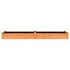 vidaXL Hochbeet mit Einsatz Braun 240x60x25 cm Massivholz Tanne
