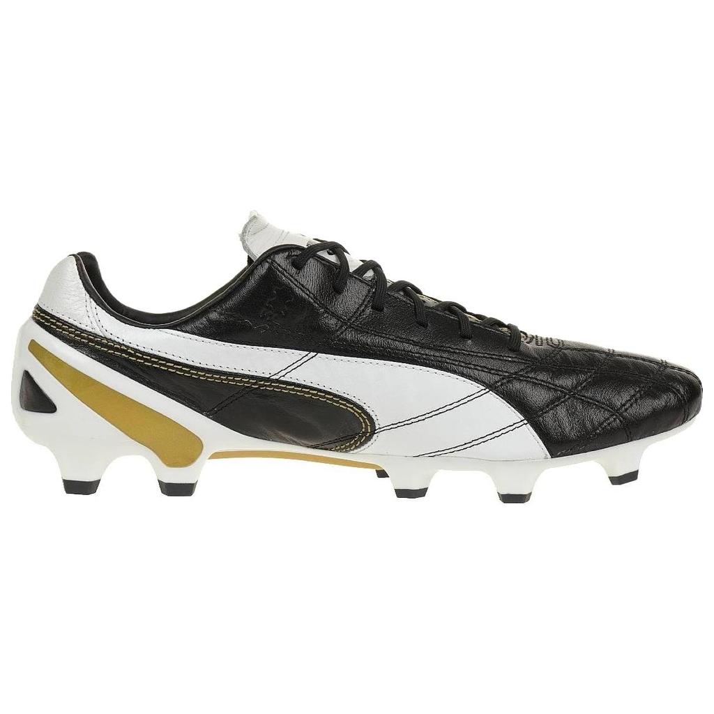 PUMA King FG Firm Ground Soccer Shoes Men's Black White 103329-01
