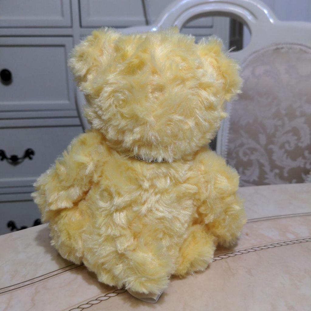 [USED] Sears Teddy Bear Plush Toy, Yellow