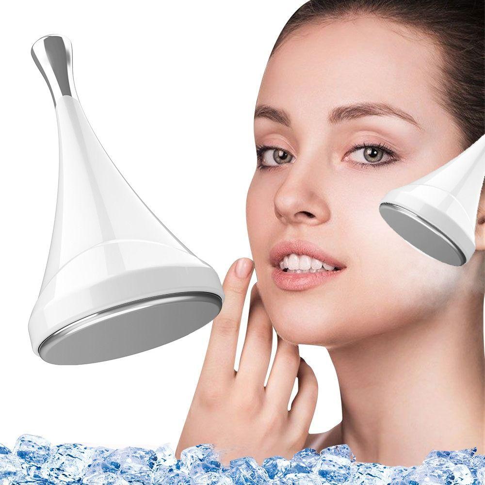 

Tighten Skin Facial Cooling Massager Face Ice Cooler Massager Ice Muscle Instrument Beauty Device белый