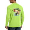 Men Long Sleeve 50 Plus Sun Shirt Quick Dry Lightweight Stretch Outdoor Fishing Athletic Top