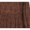 Uniqlo X Clare Waight Keller Collaboration Printed Chiffon Comfortable Pleated Long Sleeve Dress Women Dresses 462602-36