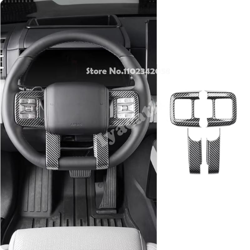 For BYD Equation Leopard 7 Titanium 7 2025 2026 Interior Accessories ABS Steering Wheel Panel Switch control Button Cover Trim